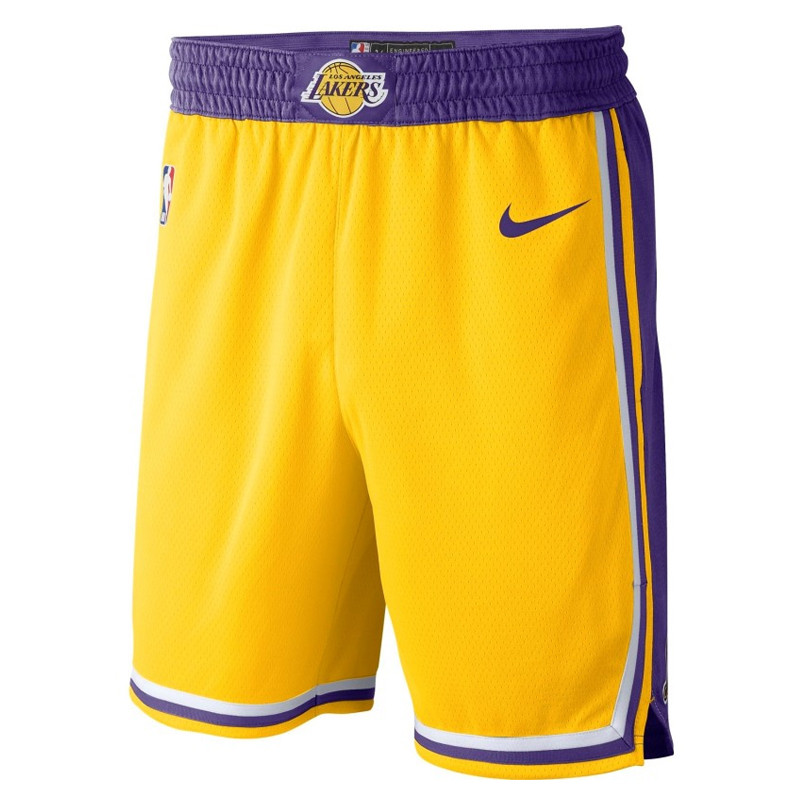Jual Celana Basket Nike Los Angeles Lakers Icon Edition Swingman Shorts Yellow Original Aj5617-728 - hoops.sakaraguna.com