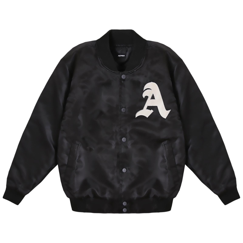 Jual Baju Lari Aspro Varsity Jacket Jaket Black Original Asp-038 - hoops.sakaraguna.com