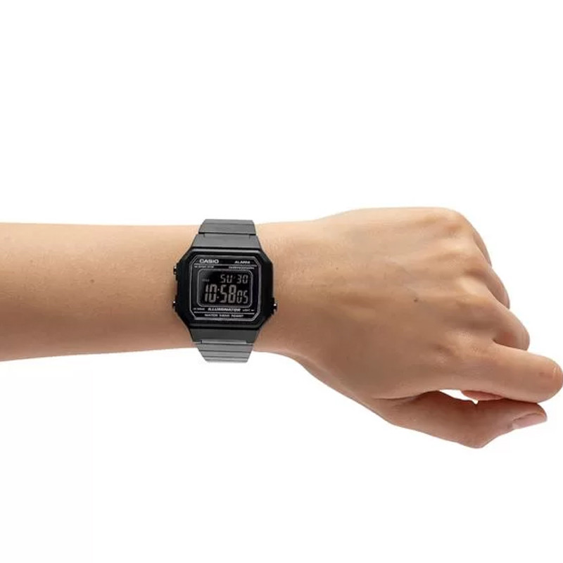 Jual Jam Tangan Training Pria Casio Digital Dial Stainless Steel Strap Black Original B650Wb-1Bdf - hoops.sakaraguna.com