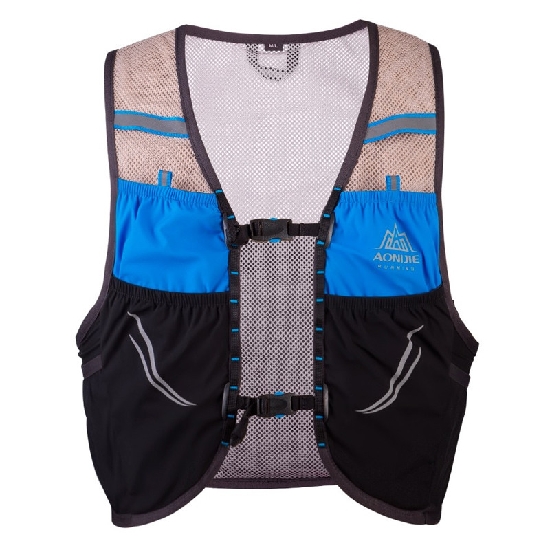 Jual Baju Lari Aonijie Hydration Backpack Vest 2.5L Black Blue Original C932-Black-Blue - hoops.sakaraguna.com