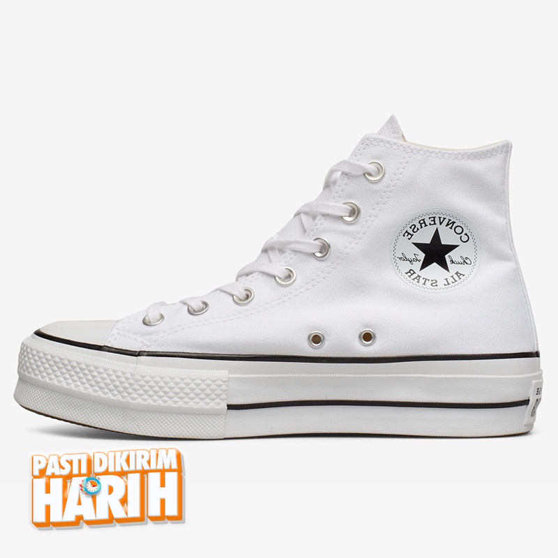 Beli Sepatu Sneakers Wanita Converse Wmns Chuck Taylor All Star Lift White Original Con560846C