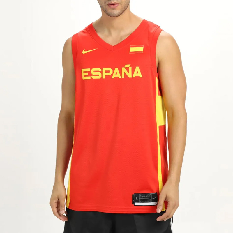 Jual Baju Basket Nike Spain Road Limited Jersey Red Original Cq0091-600 - hoops.sakaraguna.com