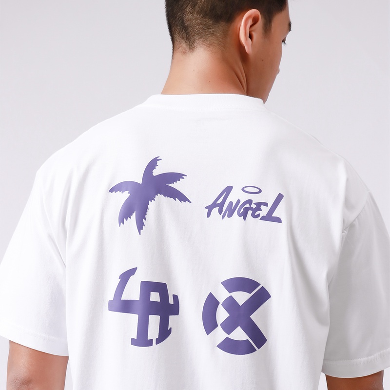 Jual Baju Basket Rechampx Cx Tee City La White Original Cx-B020715-155 - hoops.sakaraguna.com