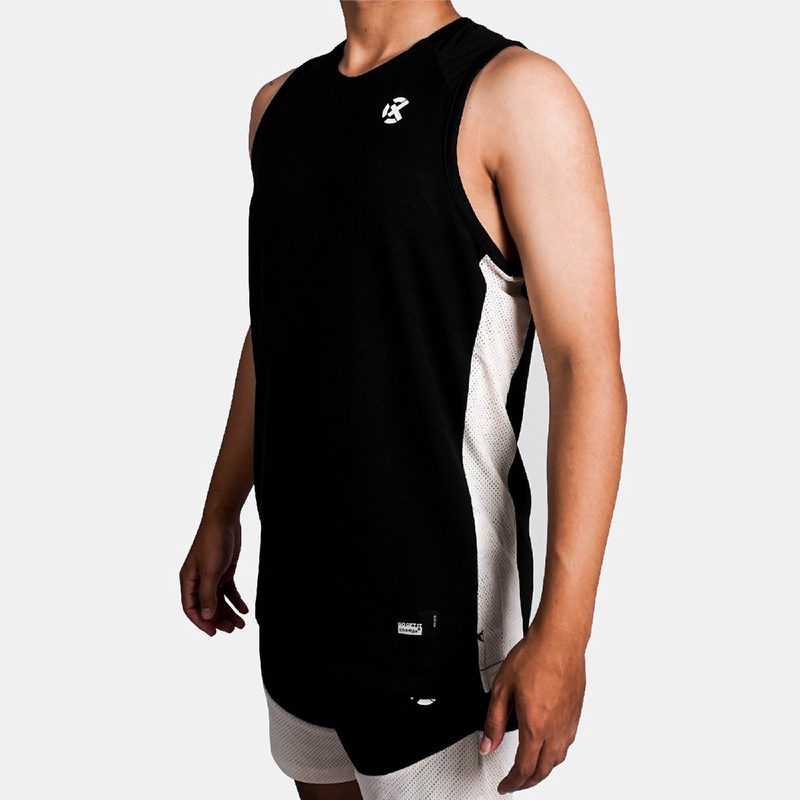 Jual Baju Basket Rechampx 2-Tone Basketball Jersey Black Cream Original Cx-B040107-071 - hoops.sakaraguna.com