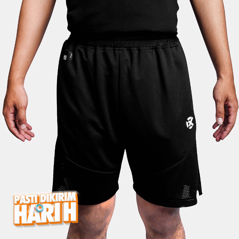 Beli Celana Basket Rechampx 2-Tone Basketball Shorts Black Original Cx-B100107-001