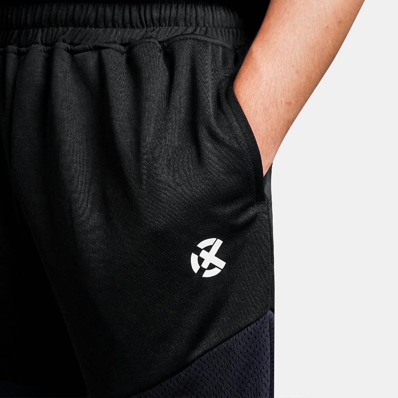 Jual Celana Basket Rechampx 2-Tone Basketball Shorts Black Navy Original Cx-B100107-041 - hoops.sakaraguna.com
