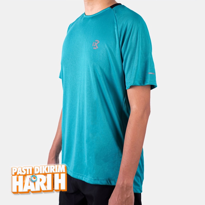 Jual Baju Lari Rechampx Core Short Sleeve Running Top Teal Original Cx-R030111-415 - hoops.sakaraguna.com