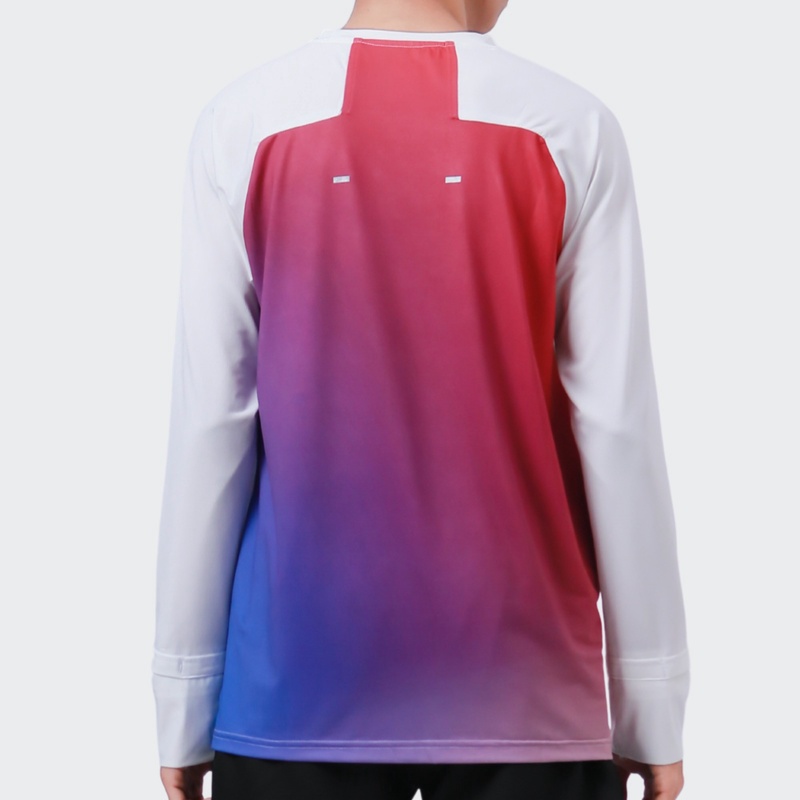 Jual Baju Lari Rechampx Race Long Sleeves Top White - Red - Blue Original Cx-R040114-614 - hoops.sakaraguna.com