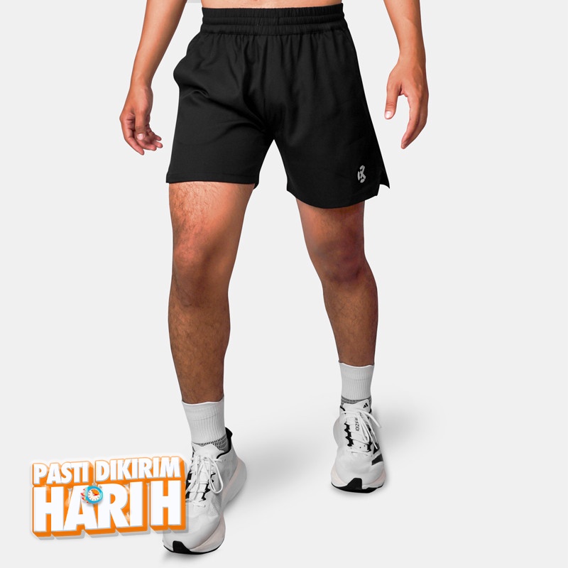 Jual Celana Lari Rechampx Essentials 5 Inch Running Shorts Black Original Cx-R080104-001 - hoops.sakaraguna.com