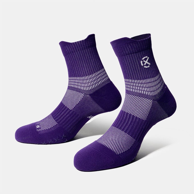 Jual Kaos Kaki Lari Rechampx Trc-Run Quarter Socks 1X Midnight Purple-White Original Cx-R270105-504 - hoops.sakaraguna.com