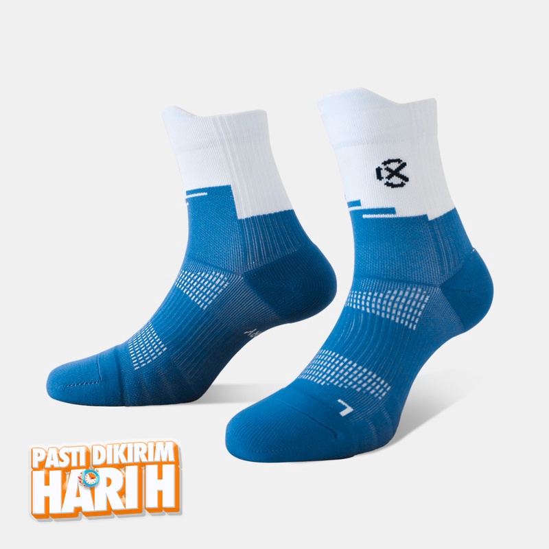 Jual Kaos Kaki Lari Rechampx Flw-Run Socks 1X White - Blue Original Cx-R270305-140 - hoops.sakaraguna.com