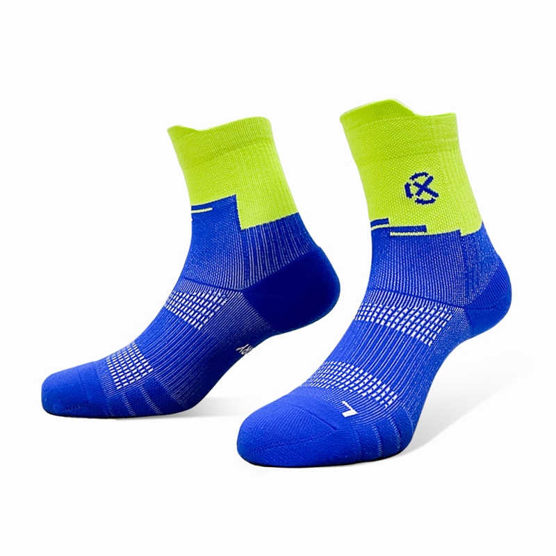 Jual Kaos Kaki Lari Rechampx Flw-Run Quarter Socks 1X Volt - Blue Original Cx-R270305-714 - hoops.sakaraguna.com