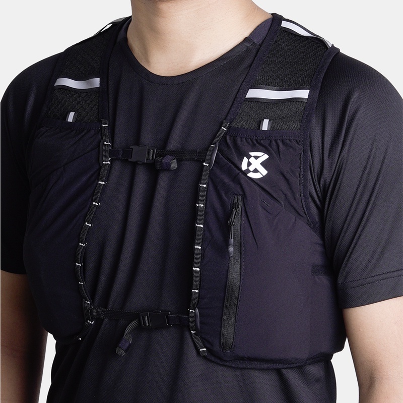 Jual Tas Lari Rechampx Hydration Backpack Vest 4L Black - White Original Cx-R430108-001 - hoops.sakaraguna.com