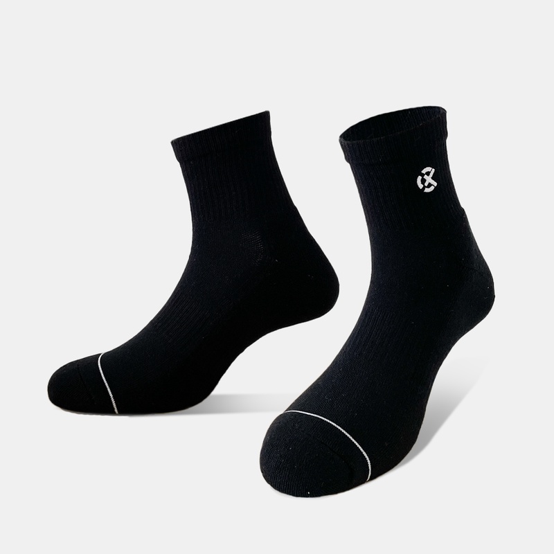 Jual Kaos Kaki Basket Rechampx Cushioned Quarter Socks 3X Black - White Original Cx-S120205-001 - hoops.sakaraguna.com