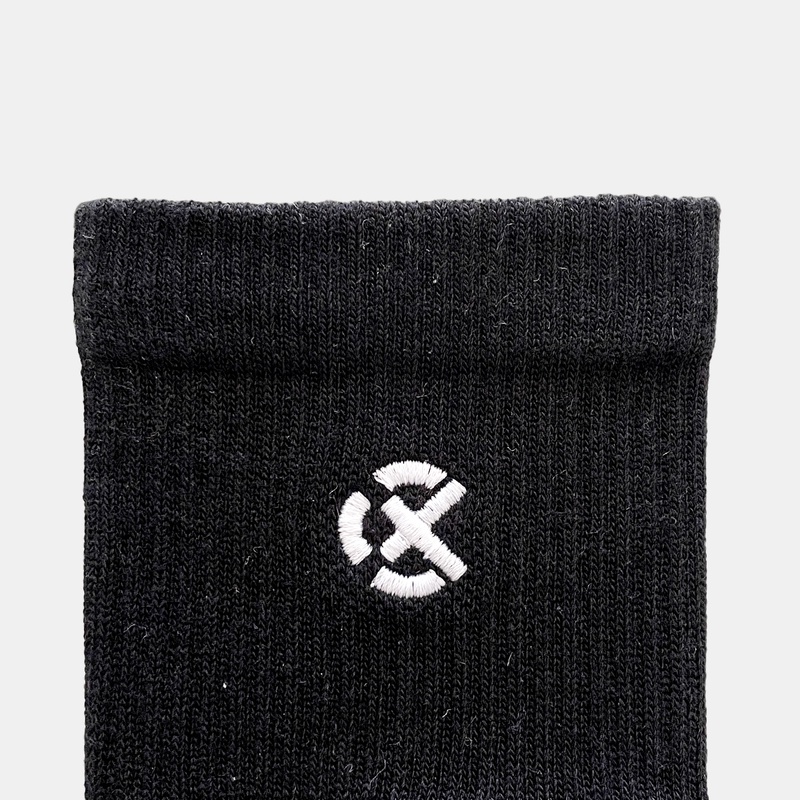 Jual Kaos Kaki Basket Rechampx Cushioned Quarter Socks 3X Black - White Original Cx-S120205-001 - hoops.sakaraguna.com