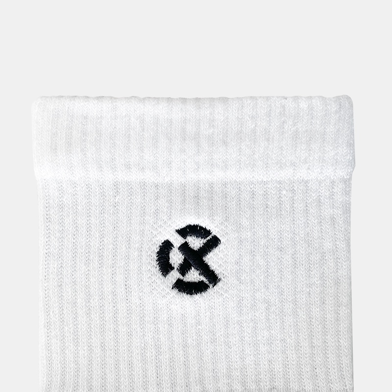 Jual Kaos Kaki Basket Rechampx Cushioned Crew Socks 3X White Original Cx-S130205-100 - hoops.sakaraguna.com