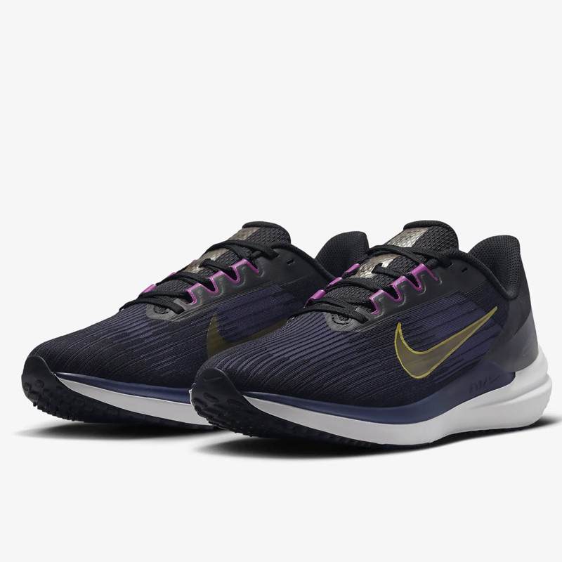 Jual Sepatu Lari Nike Air Winflo 9 Black Purple Original Dd6203-007 - hoops.sakaraguna.com
