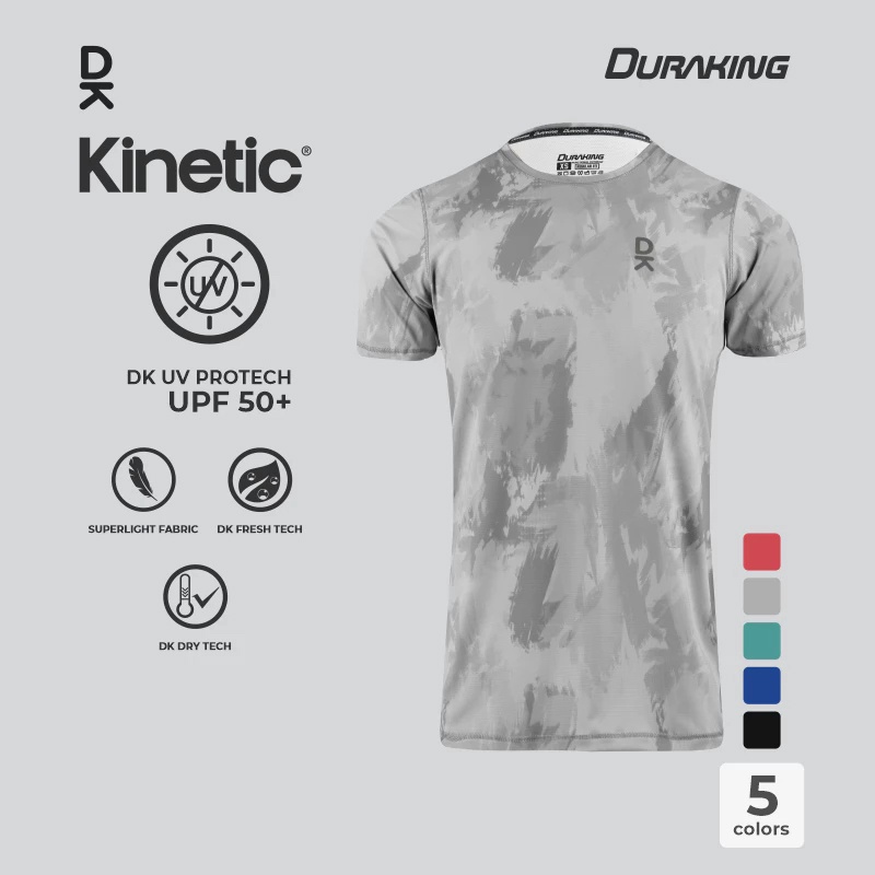 Jual Baju Lari Duraking Kinetic Super Light Jersey Ss Light Grey Original Dk-Sl-Ss-Kin-Lg - hoops.sakaraguna.com