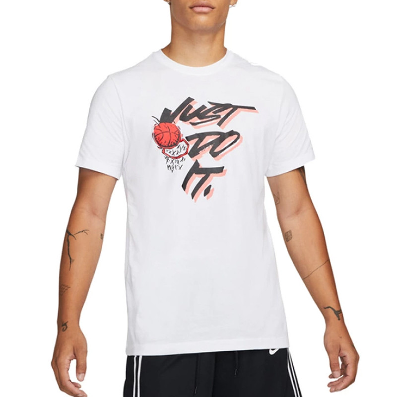 Jual Baju Basket Nike Just Do It Tee White Original Dm2532-100 - hoops.sakaraguna.com