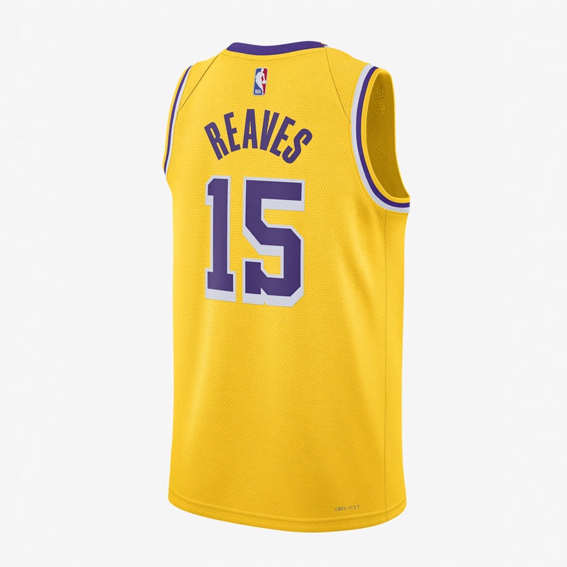 Jual Baju Basket Nike Austin Reaves Los Angeles Lakers Icon Edition Swingman Jersey Yellow Original Dn2009-735 - hoops.sakaraguna.com