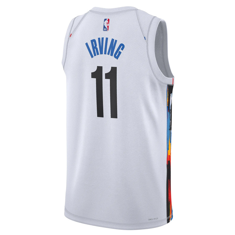 Jual Baju Basket Nike Kyrie Irving Brooklyn Nets City Edition Swingman Jersey White Original Do9585-103 - hoops.sakaraguna.com