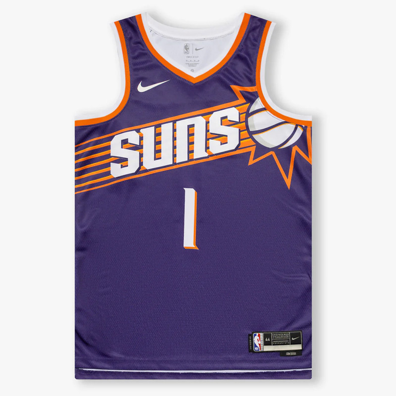 Jual Baju Basket Nike Devin Booker Phoenix Suns Icon Edition Swingman Jersey Purple Original Dv4855-566 - hoops.sakaraguna.com
