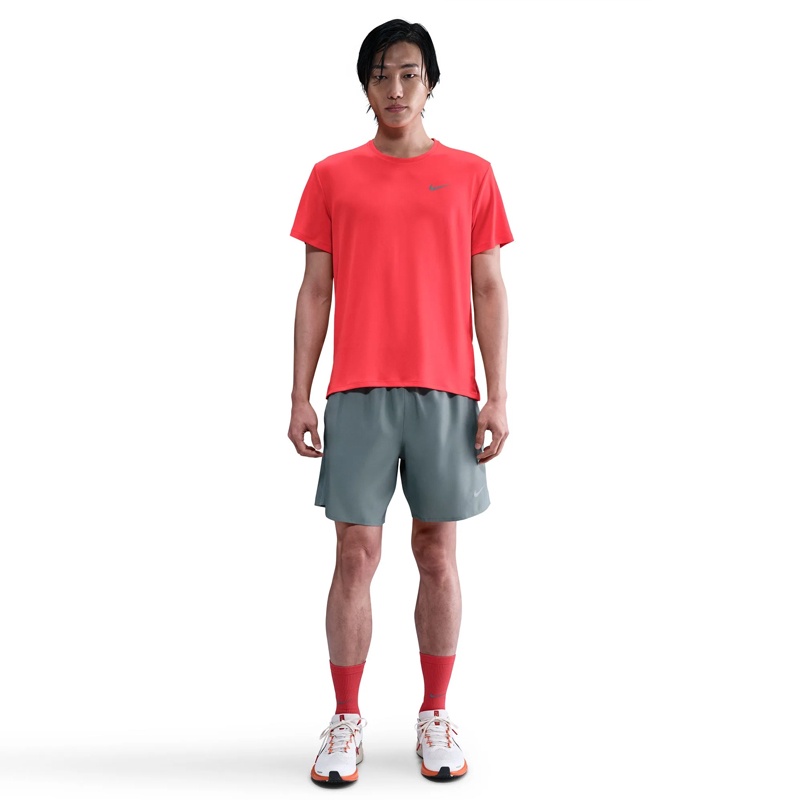 Jual Baju Lari Nike As M Nk Df Uv Miler Ss Bright Crimson Original Dv9316-635 - hoops.sakaraguna.com