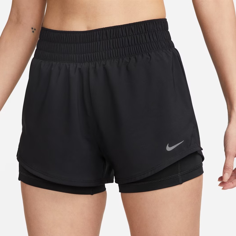 Jual Celana Lari Wanita Nike Wmns Dri-Fit One Mid-Rise 8Cm 2-In-1 Black Original Dx6013-010 - hoops.sakaraguna.com