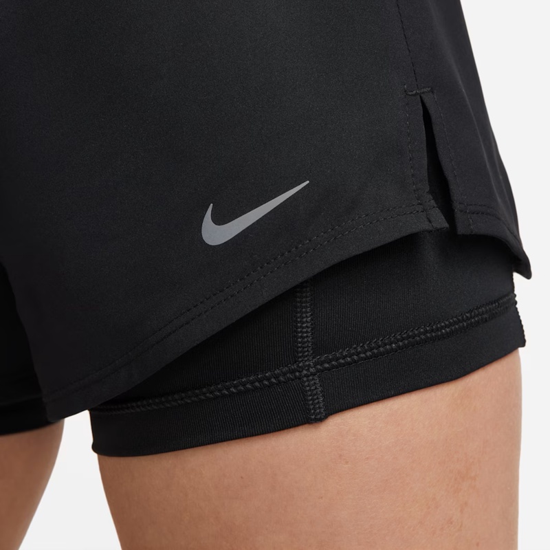 Jual Celana Lari Wanita Nike Wmns Dri-Fit One Mid-Rise 8Cm 2-In-1 Black Original Dx6013-010 - hoops.sakaraguna.com