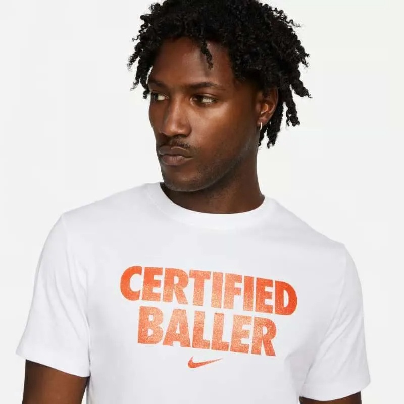 Jual Baju Sneakers Nike Certified Baller Tee White Original Dm2450-100 - hoops.sakaraguna.com