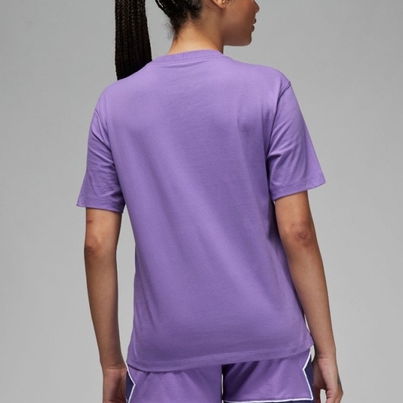 Jual Baju Basket Wanita Air Jordan Womens Graphic Girlfriend Tee Purple Original Fb5195-542 - hoops.sakaraguna.com