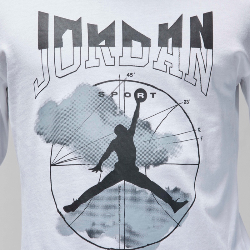 Jual Baju Basket Air Jordan Sport Long Sleeve Gfx Crew Tee White Original Fd7004-100 - hoops.sakaraguna.com
