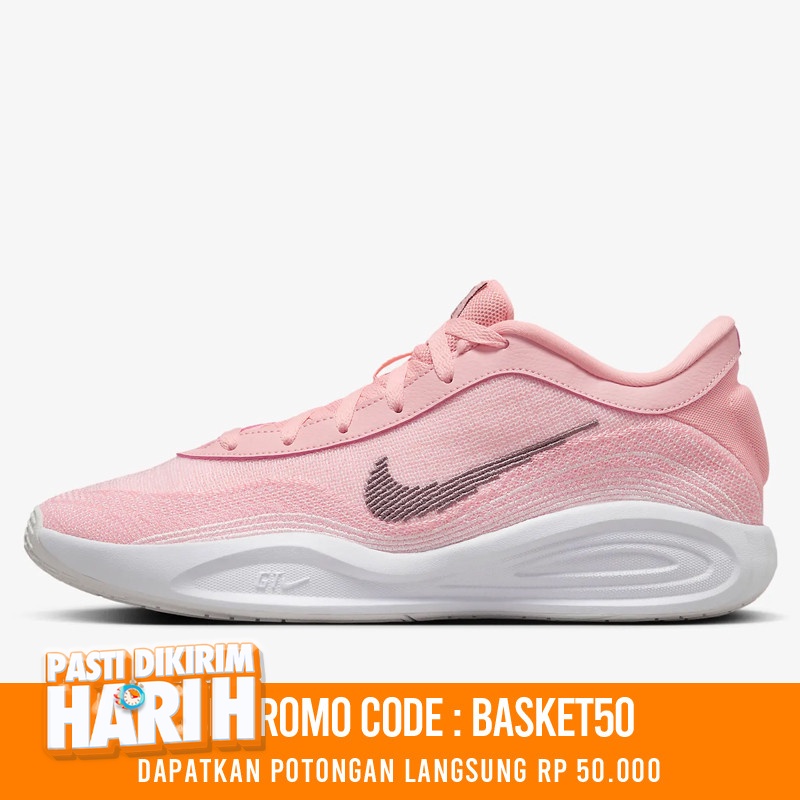Beli Sepatu Basket Nike G.t. Hustle Academy Ep Pink Tint Original Fj7808-601
