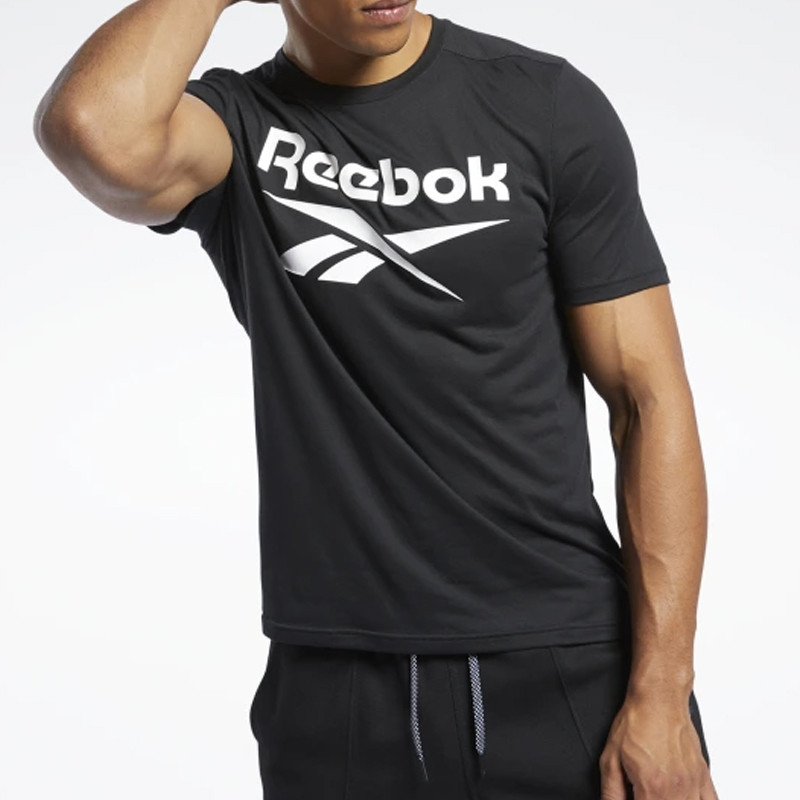 Jual Baju Training Reebok Workout Ready Supremium Graphic Tee Black Original Fk6219 - hoops.sakaraguna.com