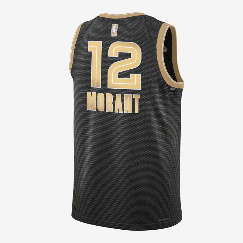 Jual Baju Basket Nike Sel Mnk Df Jsy Morant Black-Club Gold Original Fn5915-053 - hoops.sakaraguna.com