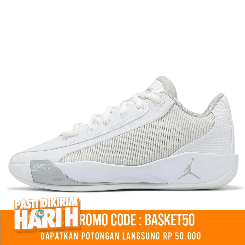Beli Sepatu Basket Air Jordan Luka .77 Pf White Grey Fog Original Hf0819-100