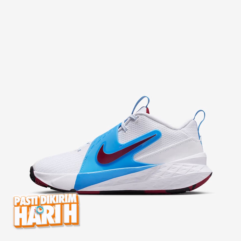 Beli Sepatu Basket Nike Team Hustle D 11 Gs University Blue Original Hf6279-102