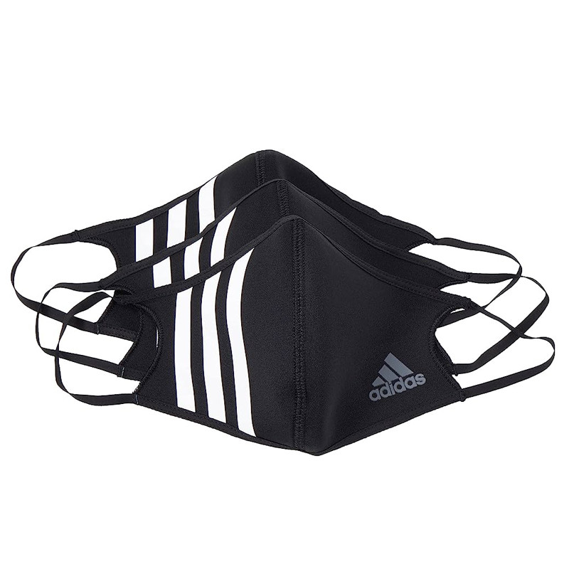 Jual Masker Sneakers Adidas Face Cover 3-Stripes Black Original Hf7045 - hoops.sakaraguna.com