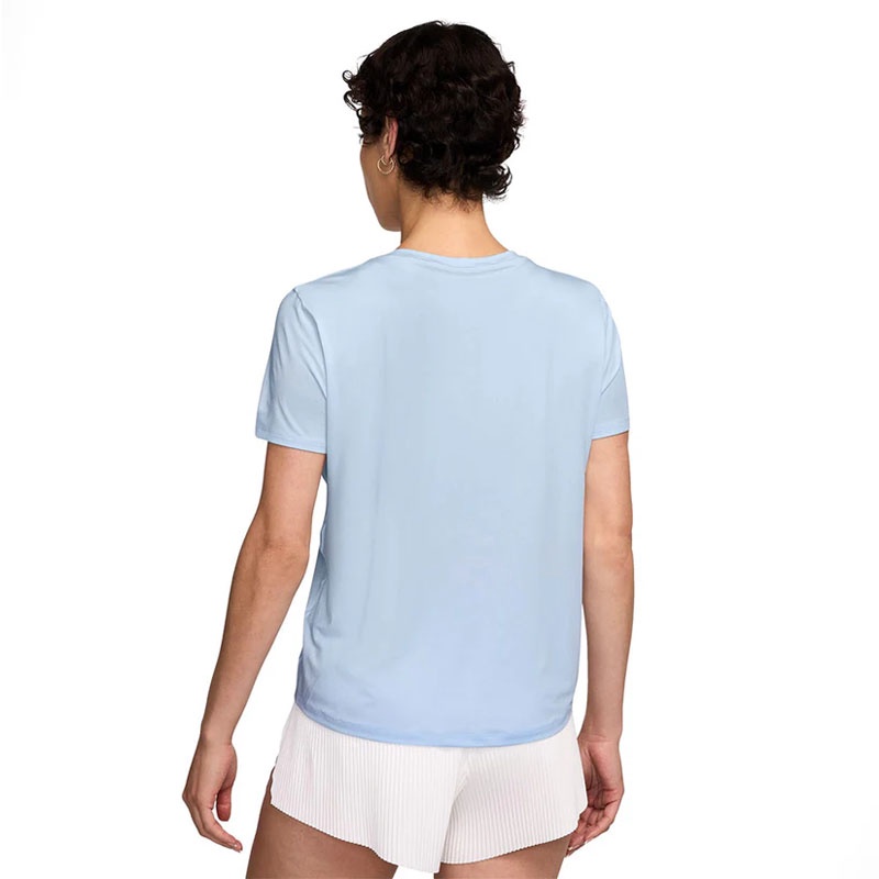 Jual Baju Lari Nike As W Nk One Swsh Hbr Df Ss Top Blue Tint Original Hj2205-423 - hoops.sakaraguna.com