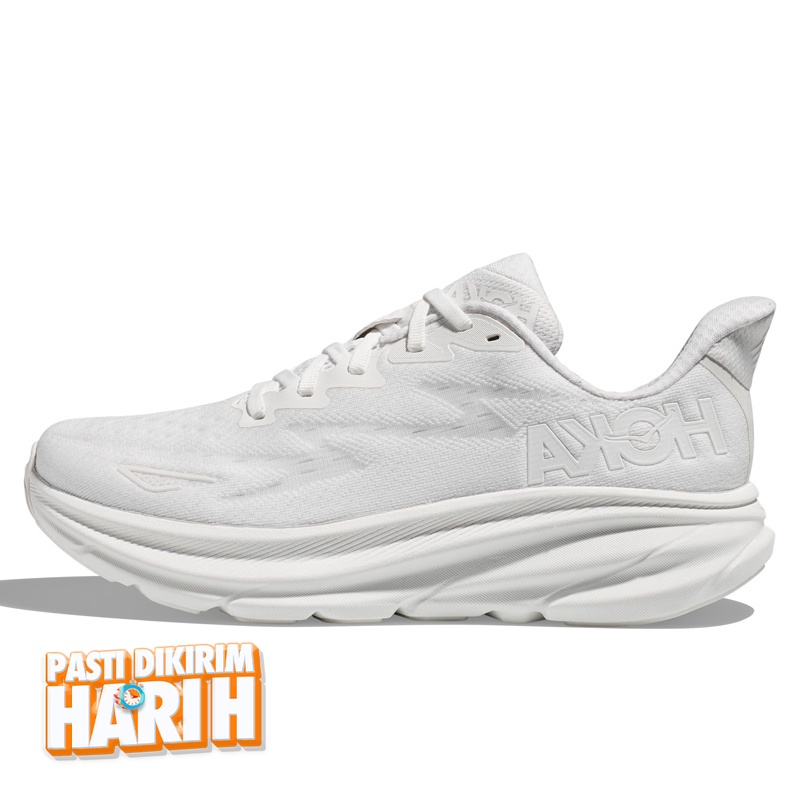 Jual Sepatu Lari Hoka One One Clifton 9 White Original Hke1127895Vw - hoops.sakaraguna.com
