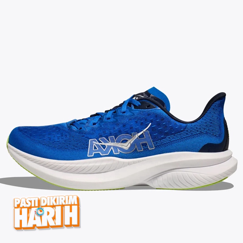 Beli Sepatu Lari Hoka One One Mach 6 Electric Cobalt Original Hke1147790Ec