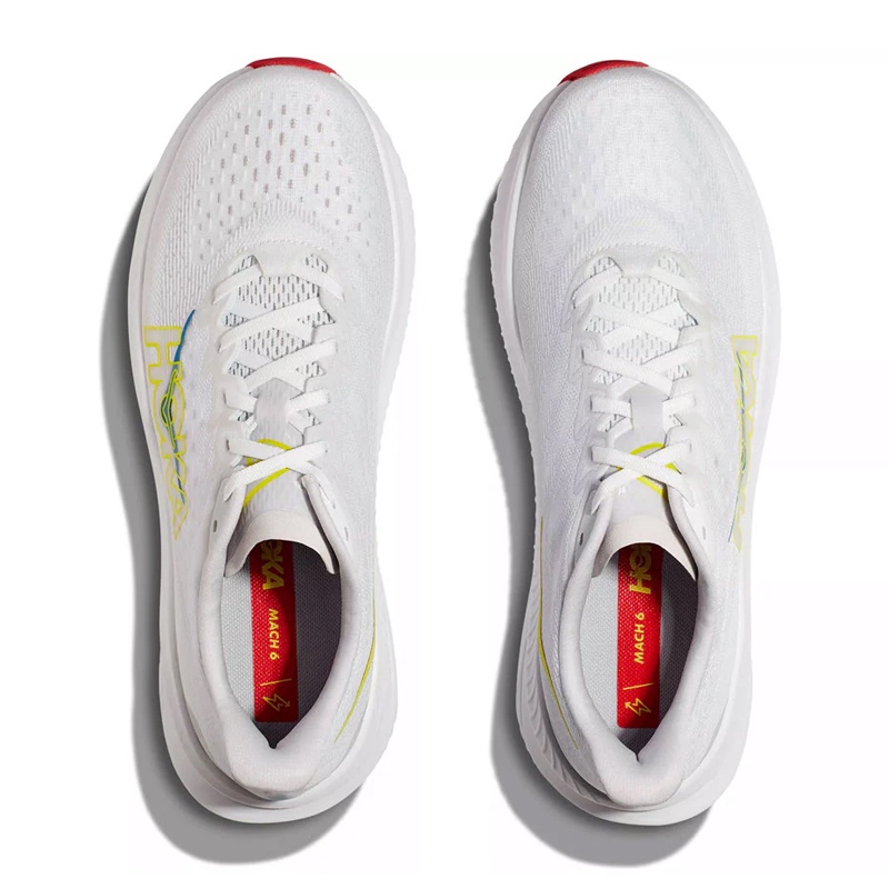 Jual Sepatu Lari Hoka One One Mach 6 White Original Hke1147790Wn - hoops.sakaraguna.com