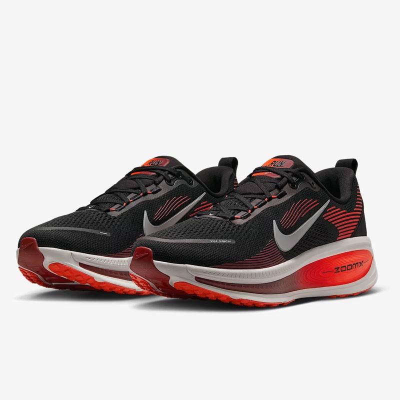 Jual Sepatu Lari Nike Vomero 18 Black - Bright Crimson - Team Red - Summit White Original Hm6803-008 - hoops.sakaraguna.com
