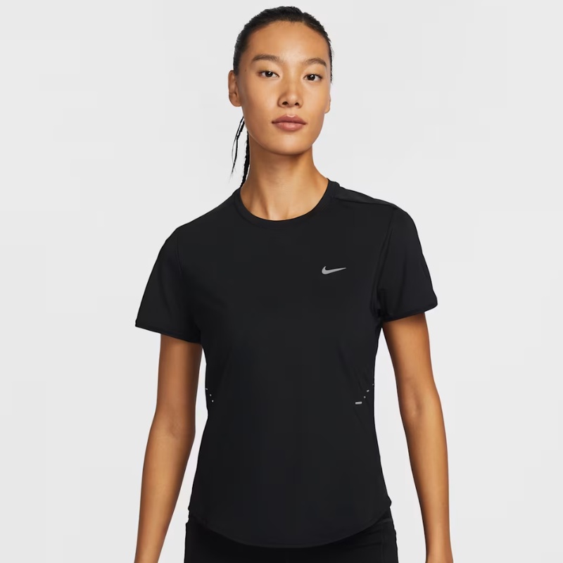 Jual Baju Lari Wanita Nike Wmns Dri-Fit Short Sleeve Running Top Black Original Hm9699-010 - hoops.sakaraguna.com