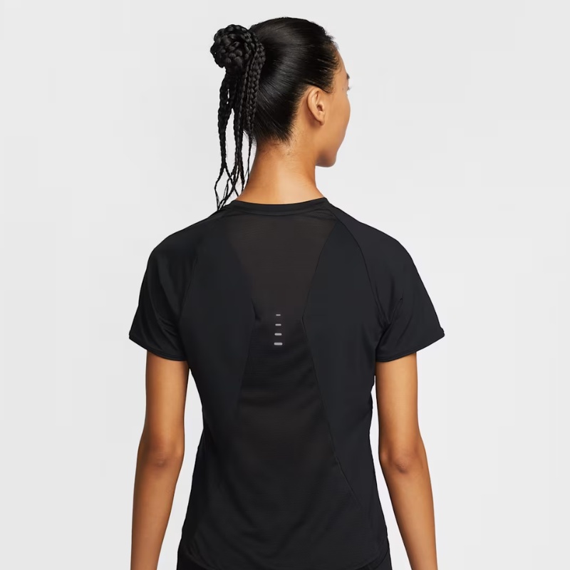 Jual Baju Lari Wanita Nike Wmns Dri-Fit Short Sleeve Running Top Black Original Hm9699-010 - hoops.sakaraguna.com
