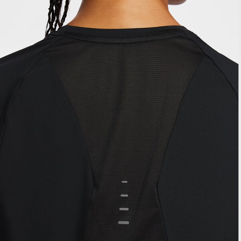Jual Baju Lari Wanita Nike Wmns Dri-Fit Short Sleeve Running Top Black Original Hm9699-010 - hoops.sakaraguna.com
