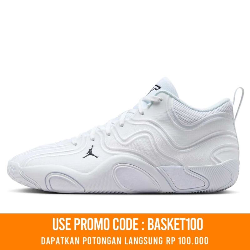 Jual Sepatu Basket Air Jordan Tatum 3 Tb Pf White - Black - White Original Hq5041-101 - hoops.sakaraguna.com