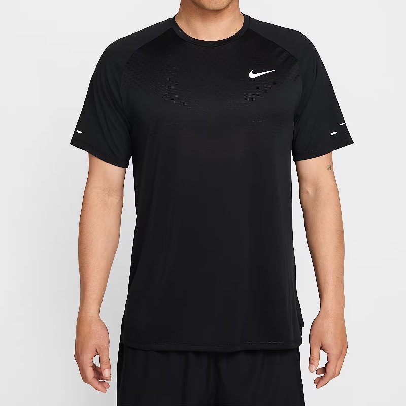 Jual Baju Lari Nike Stride Men's Dri-Fit Adv Short-Sleeve Running Top Black Original Hv5204-010 - hoops.sakaraguna.com