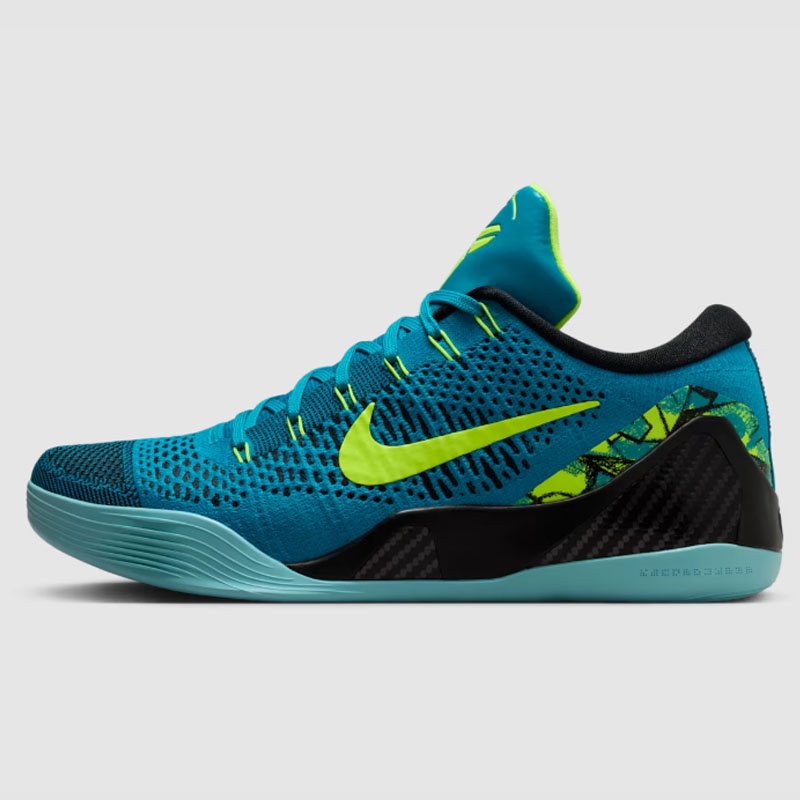 Jual Sepatu Basket Nike Kobe 9 Elite Low Protro' Neo Turquoise And Volt Original Io3673-400 - hoops.sakaraguna.com