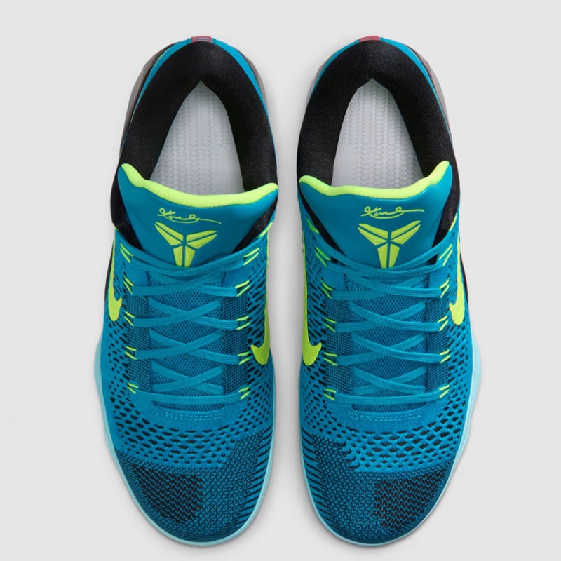 Jual Sepatu Basket Nike Kobe 9 Elite Low Protro' Neo Turquoise And Volt Original Io3673-400 - hoops.sakaraguna.com